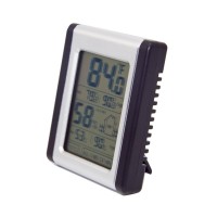 Touchscreen Thermometer Hygrometer Temperature Humidity Meter with Max Min Record Function