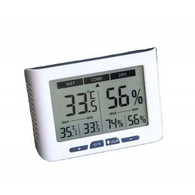 Indoor Room LCD Thermometer  Electronic Temperature Humidity Meter Digital Thermometer Hygrometer