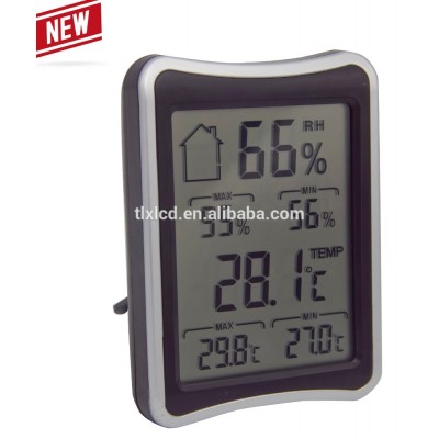 New Product Electronic Indoor Room Thermometer, Plastic Digital humidity temperature meter DTH-113